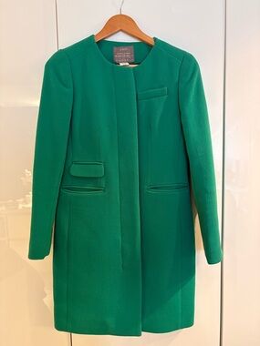 J.Crew Symphony Coat – Double‑Cloth Stadium Wool